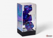 Buy Chessex Nebula Mega-hedral 7-Die Set Nocturnal/blue Luminary
