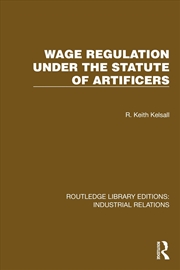 Buy Wage Regulation under the Statute of Artificers