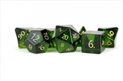 Buy MDG Engraved Zircon Glass Birthstone Dice: August Peridot 