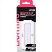 Buy Crest Rechargeable LED Light Compact with Motion Sensor