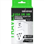 Buy BON VOYAGE Travel Adaptor Visitor - AU 2 USB 3.5A
