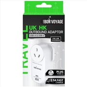 Buy Bon Voyage Outbound Travel Adaptor 2-USB UK