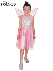 Buy Fairy Pretty In Pink Costume - Size 6-8 Yrs