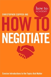 Buy How To Negotiate
