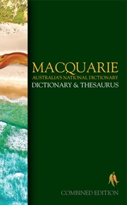 Buy Macquarie Dictionary & Thesaurus
