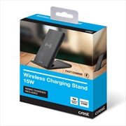 Buy Crest Wireless Charger Stand 15w Black