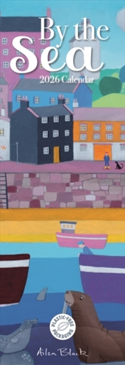 Buy By The Sea Slim Calendar 2026