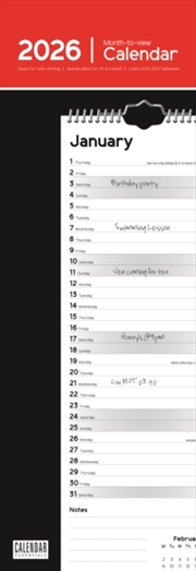 Buy Essential Slim Calendar 2026