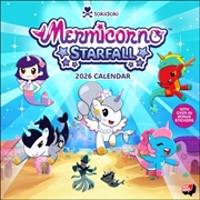 Buy Mermicorno: Starfall 2026 Wall Calendar With 50 Bonus Stickers