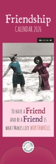 Buy Milk Friendship Slim Calendar 2026
