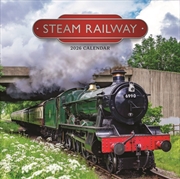 Buy Steam Railway Square Wall Calendar 2026