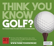 Buy Think You Know Golf Box Calendar 2026