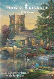 Buy Thomas Kinkade Studios 2026 Monthly Pocket Planner Calendar With Scripture