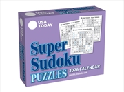 Buy Usa Today Sudoku 2026 Day-To-Day Calendar