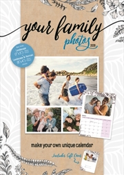 Buy Your Family Photos A4 Calendar 2026