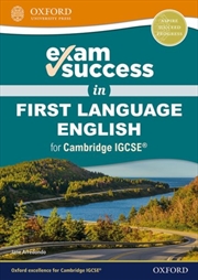 Buy Exam Success In First Language English For Cambridge Igcse