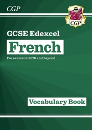Buy New Gcse French Edexcel Vocabulary Book (For Exams From 2026)