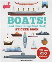 Buy Boats! Sticker Book: (And Other Things That Float)