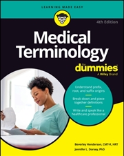 Buy Medical Terminology For Dummies