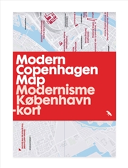 Buy Modern Copenhagen Map / Modernisme Kobenhavn -Kort: Guide To Modern Architecture In Copenhagen