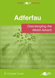 Buy Adferfau - Disentangling The Welsh Adverb