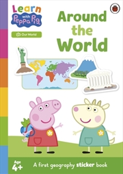 Buy Learn With Peppa: Around The World Sticker Activity Book