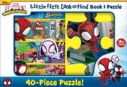 Buy Disney Junior Marvel Spidey And His Amazing Friends: Little First Look And Find Book & Puzzle
