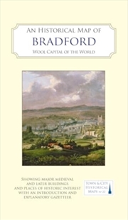 Buy An Historical Map Of Bradford: Wool Capital Of The World
