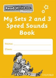 Buy Read Write Inc. Phonics: My Sets 2 And 3 Speed Sounds Book (Pack Of 5)