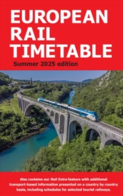 Buy European Rail Timetable Summer 2025