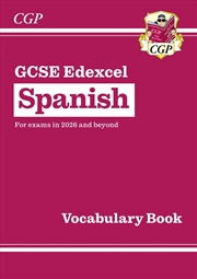 Buy New Gcse Spanish Edexcel Vocabulary Book (For Exams From 2026)
