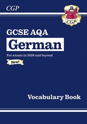 Buy New Gcse German Aqa Vocabulary Book (For Exams From 2026)