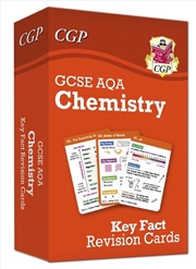 Buy New Gcse Chemistry Aqa Key Fact Revision Cards - Summary Cards For Quick Revision