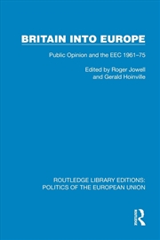 Buy Britain Into Europe Public Opinion And The Eec 1961–75