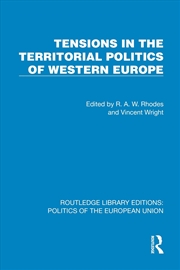 Buy Tensions In The Territorial Politics Of Western Europe