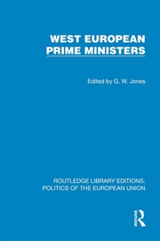 Buy West European Prime Ministers
