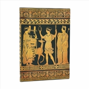 Buy Gathering of Deities (Ancient Greek Pottery) Midi Unlined Softcover Flexi Journal (Elastic Band Clos
