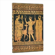 Buy Gathering of Deities (Ancient Greek Pottery) Mini Lined Softcover Flexi Journal (Elastic Band Closur