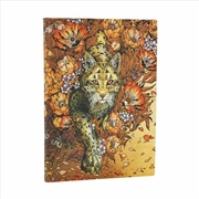 Buy Lynx Rising (Erica Williams Art) Midi Unlined Softcover Flexi Journal (Elastic Band Closure)