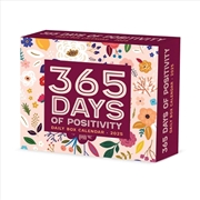 Buy 365 Days Of Positivity 2026 5.4 X 6.2 Box Calendar