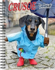 Buy Crusoe The Celebrity Dachshund 2026 6.5 X 8.5 Engagement Calendar