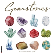 Buy Gemstones 2026 12 X 12 Wall Calendar