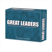 Buy Great Leaders, Greatest Quotes 2026 5.4 X 6.2 Box Calendar
