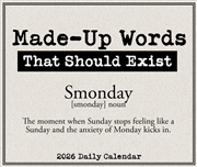 Buy Made Up Words That Should Exist 2026 5.4 X 6.2 Box Calendar