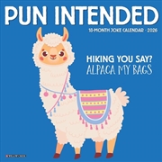 Buy Pun Intended 2026 7 X 7 Mini Wall Calendar