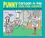 Buy Punny Cartoon-A-Day By Jonny Hawkins 2026 5.4 X 6.2 Box Calendar
