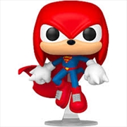Buy Justice League X Sonic the Hedgehog - Knuckles as Superman Pop! Vinyl