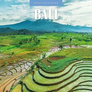 Buy Bali 2026 Square Wall Calendar