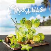 Buy Cocktails 2026 Square Wall Calendar