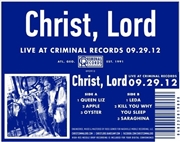 Buy Live At Criminal Records 09.29.12